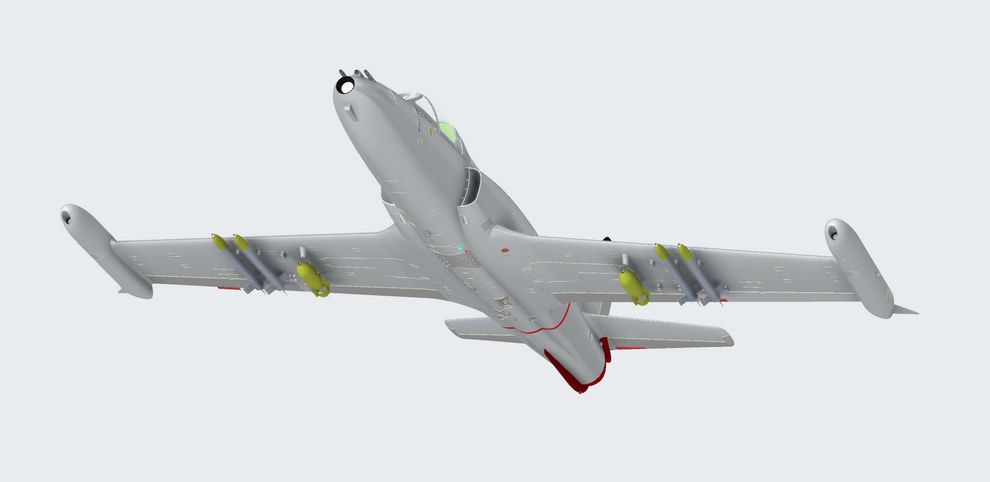 J-21 Jastreb -南斯拉夫60年代设计的轻型攻击机